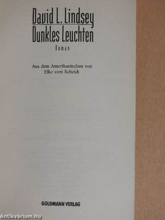 Dunkles Leuchten