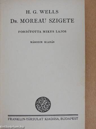 Dr. Moreau szigete