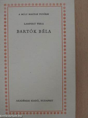 Bartók Béla