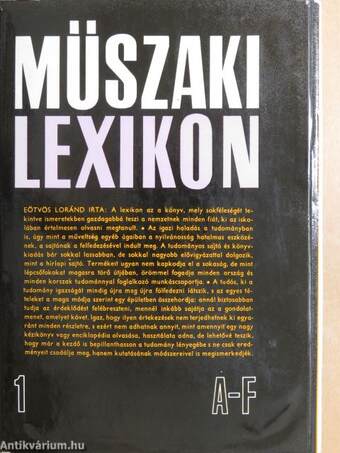 Műszaki lexikon 1-3.