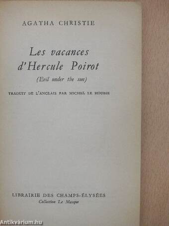 Les vacances d'Hercule Poirot