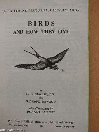 Birds and How They Live