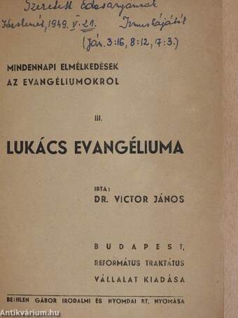 Lukács evangéliuma