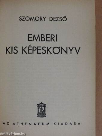 Emberi kis képeskönyv