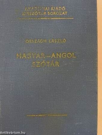 Magyar-angol szótár