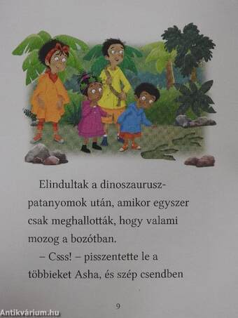 A lombházi ikrek kalandjai - A Triceratops nyomában