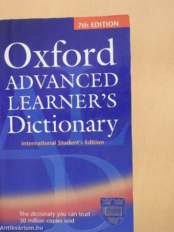 Oxford Advanced Learner's Dictionary of Current English - CD-vel