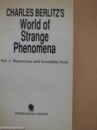 Charles Berlitz's World of Strange Phenomena 1.