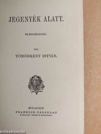 Jegenyék alatt
