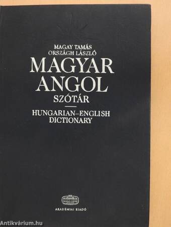 Magyar-angol szótár