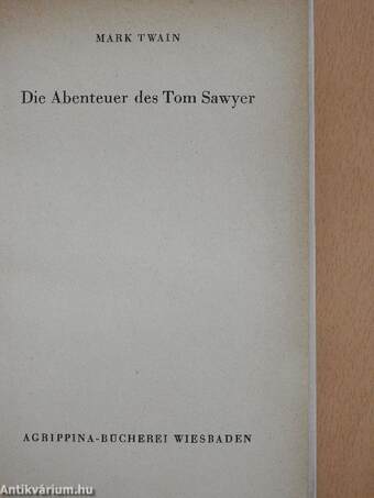 Die Abenteuer des Tom Sawyer