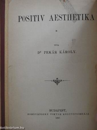 Physiologiai és psychologiai aesthetika