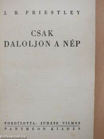 Csak daloljon a nép