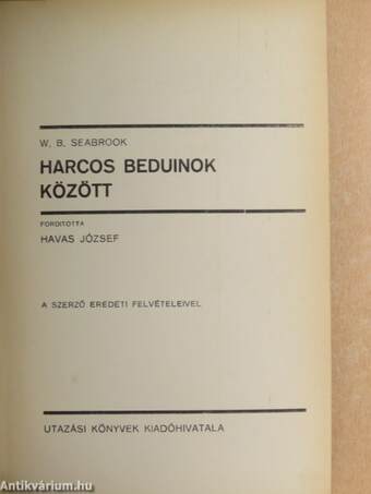 Harcos beduinok között