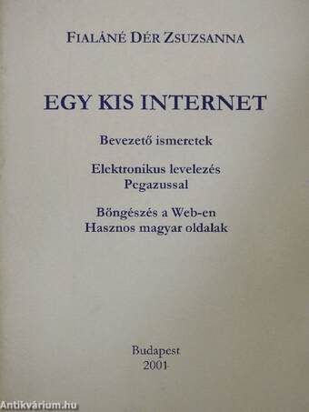 Egy kis Internet