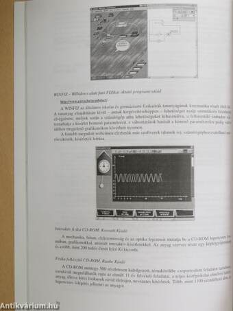 Informatikai eszközök a fizika oktatásában - CD-vel