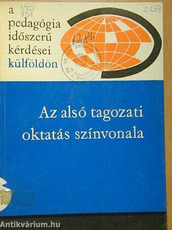 Az alsó tagozati oktatás színvonala