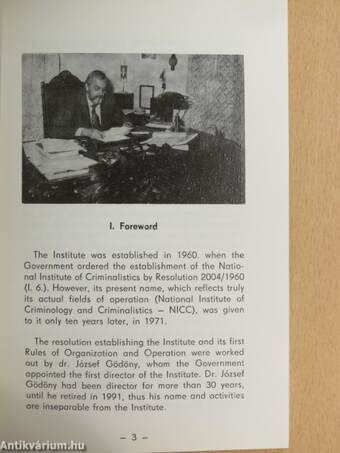 National Institute of Criminology and Criminalistics