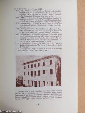 Il commercio dei vini a conegliano e nella zona anche in relazione alla istituenda scuola enologica