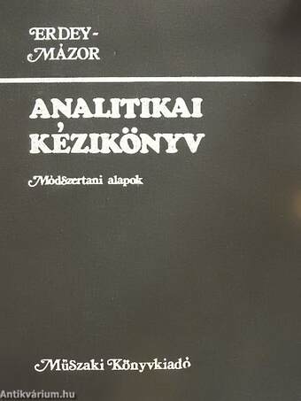 Analitikai kézikönyv