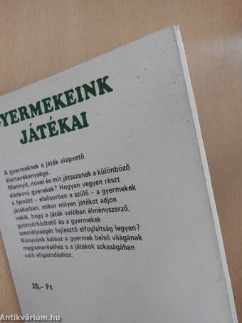 Gyermekeink játékai