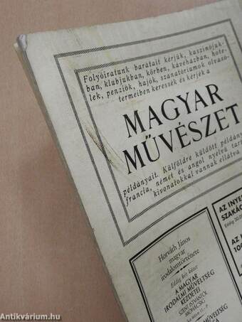 Magyar Művészet 1935/1-12.