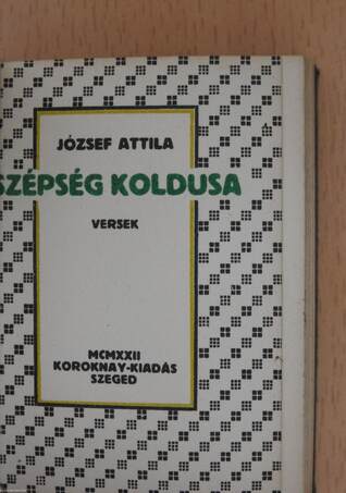 Szépség koldusa (minikönyv)