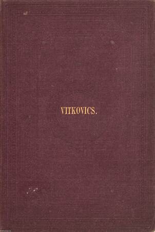 Vitkovics Mihály művei III.