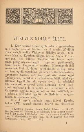 Vitkovics Mihály művei III.