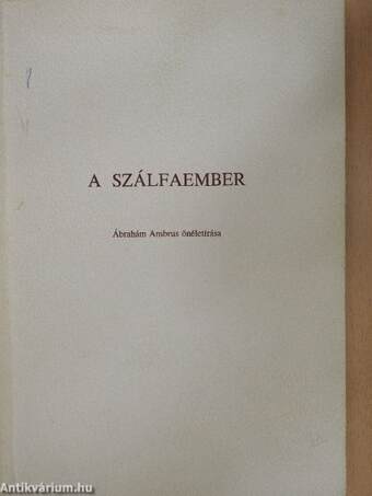 A szálfaember