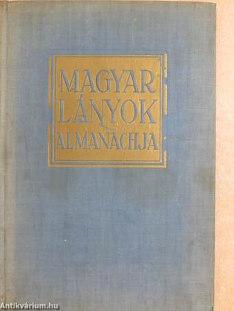 Magyar lányok almanachja 1930