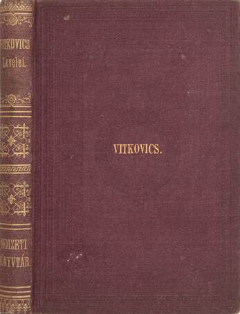 Vitkovics Mihály művei III.
