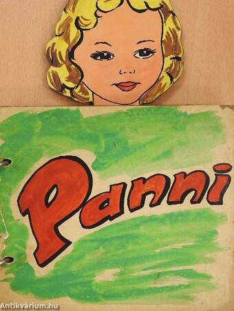 Panni (egyedi készítésű öltöztetőkönyv)