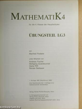 Mathematik 4