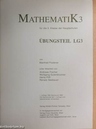 Mathematik 3