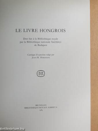 Le Livre Hongrois