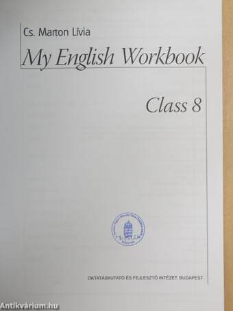 My English Workbook - Class 8