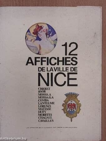 12 Affiches de la Ville de Nice