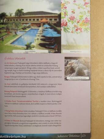 Indonézia - Útikalauz 2013