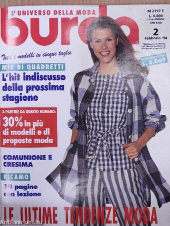 L'universo della moda Burda Febbraio 1994