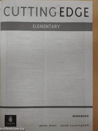 Cutting Edge - Elementary - Workbook