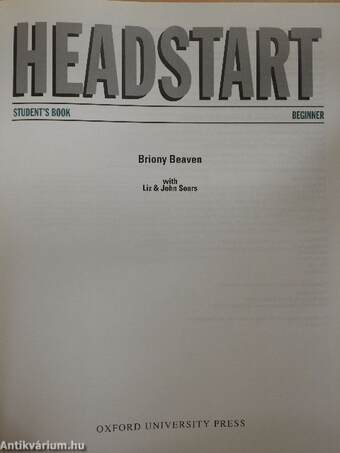 Headstart - Beginner - Student's Book/Workbook