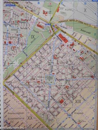 Budapest + 34 település és lakótelepek