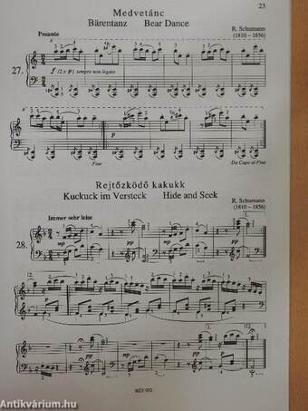 Romantikus zongoradarabok kicsiknek és nagyoknak 1.