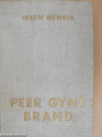 Brand/Peer Gynt