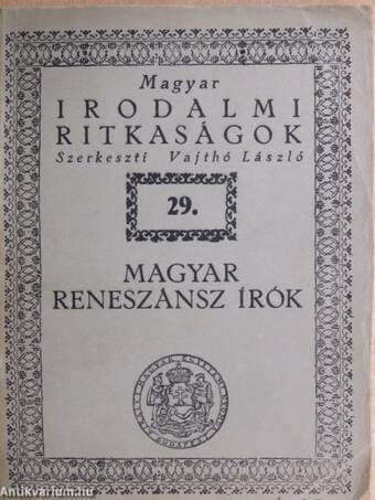 Magyar reneszánsz írók