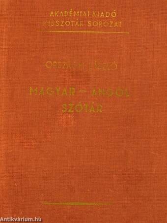 Magyar-angol szótár
