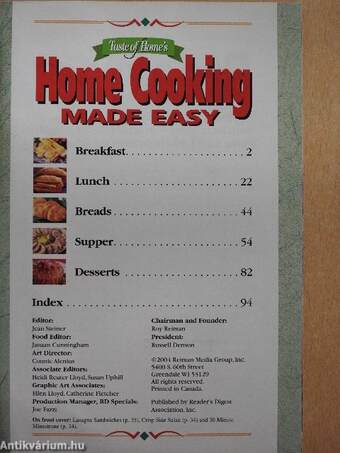 Home Cooking Made Easy