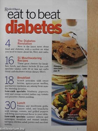 Reader's Digest Eat to Beat Diabetes