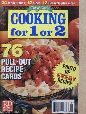 Cooking for 1 or 2